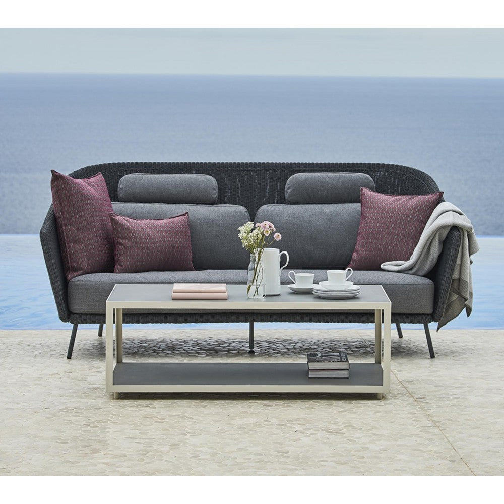 Cane-line Level coffee table rect. table top set (2 pcs.), P5009TII