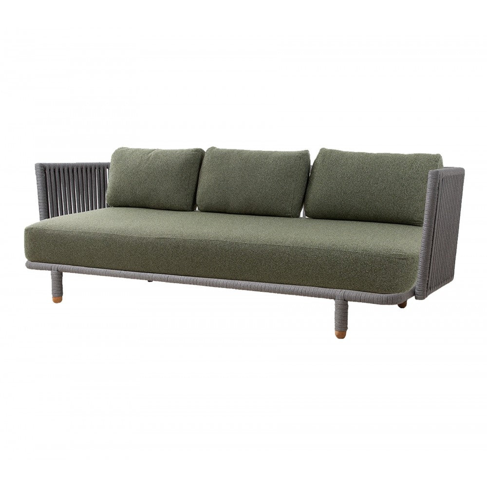 Cane-line Moments 3-seater sofa, frame, F7543ROG