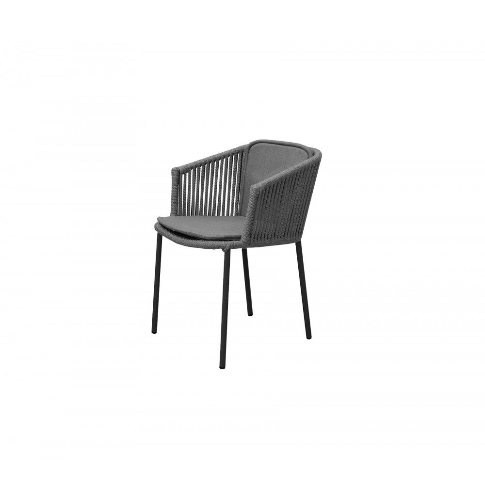 Cane-line Moments chair seat/back cushion, Set of 2, 7440YSN95