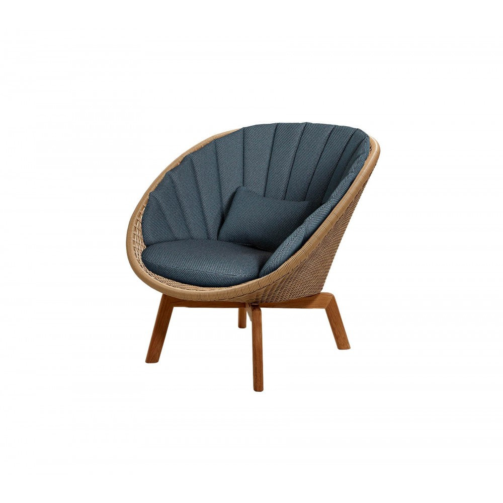 Cane-line Peacock lounge chair cushion set, 5458YN147