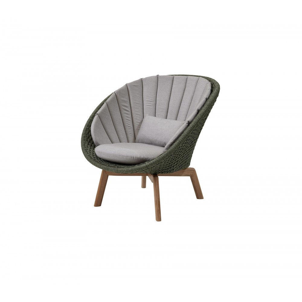Cane-line Peacock lounge chair cushion set, 5458YSN97