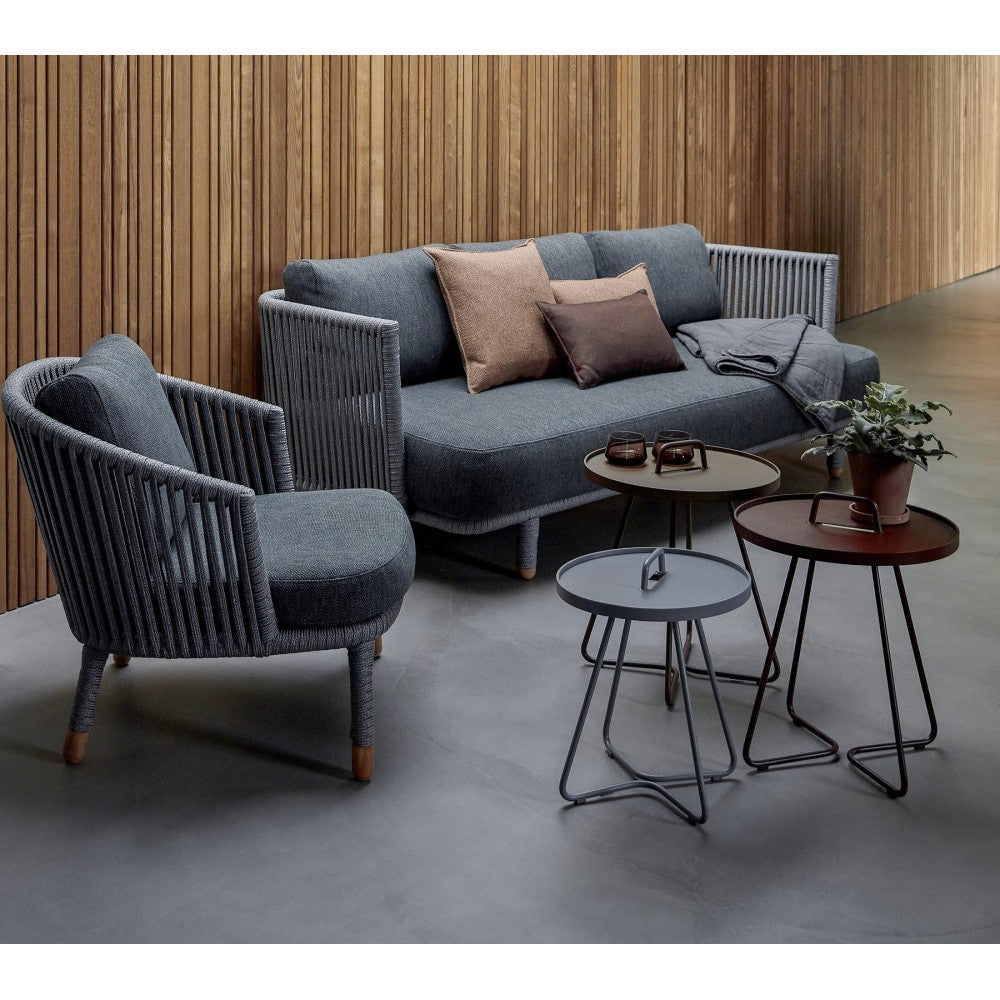 Cane-line Sense/Moments 3-seater sofa cushion set INDOOR, 7543Y125