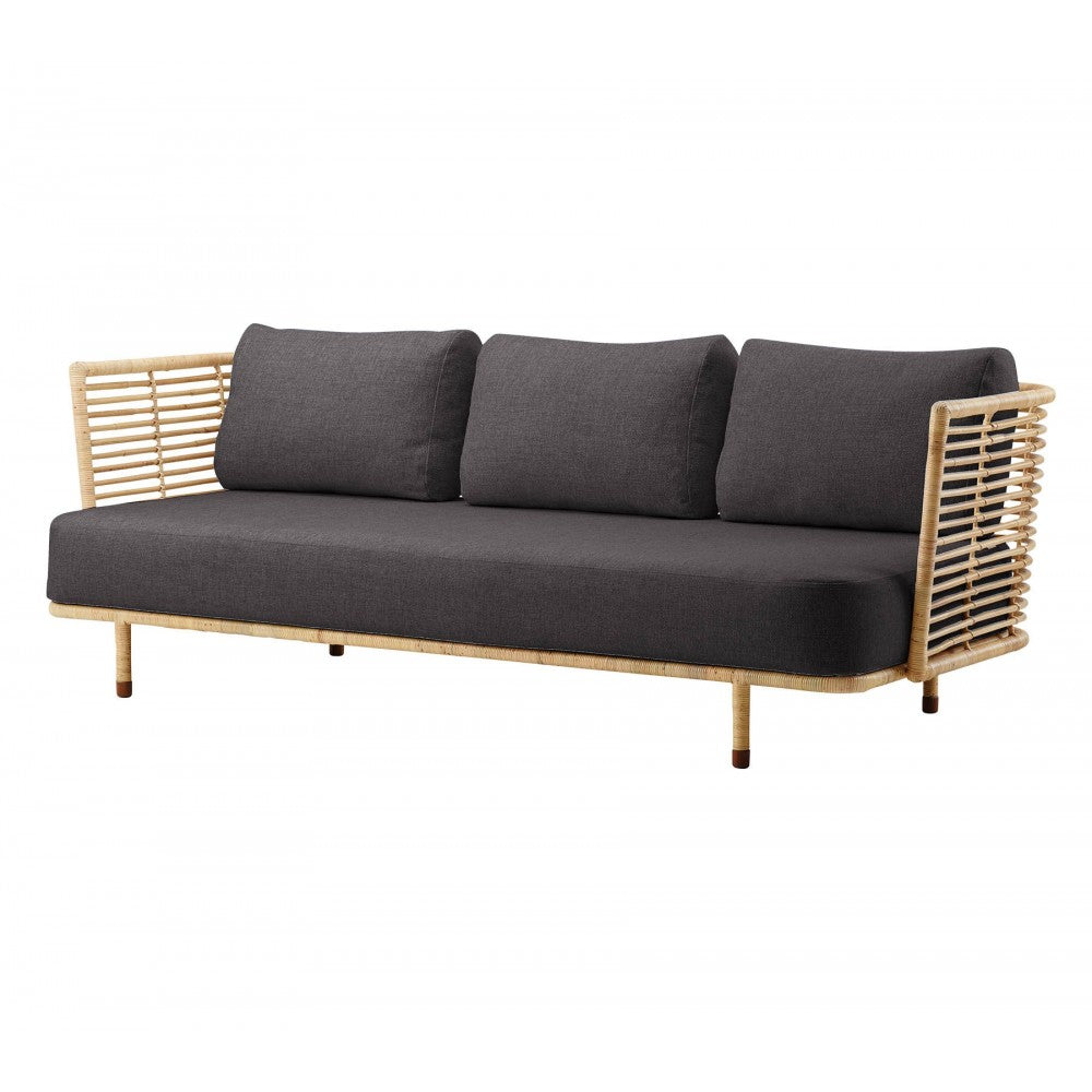 Cane-line Sense/Moments 3-seater sofa cushion set INDOOR, 7543YSN98