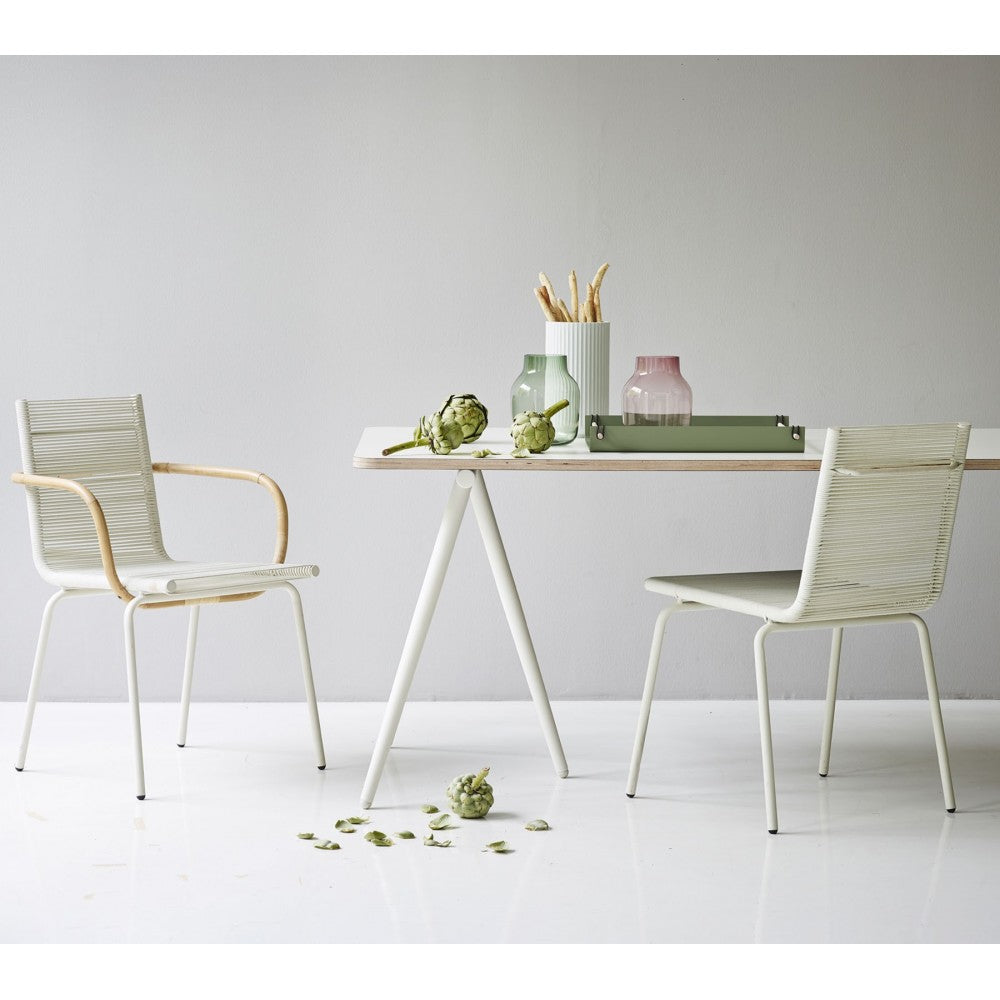 Cane-line Sidd armchair, rattan, stackable INDOOR, 7424RWW