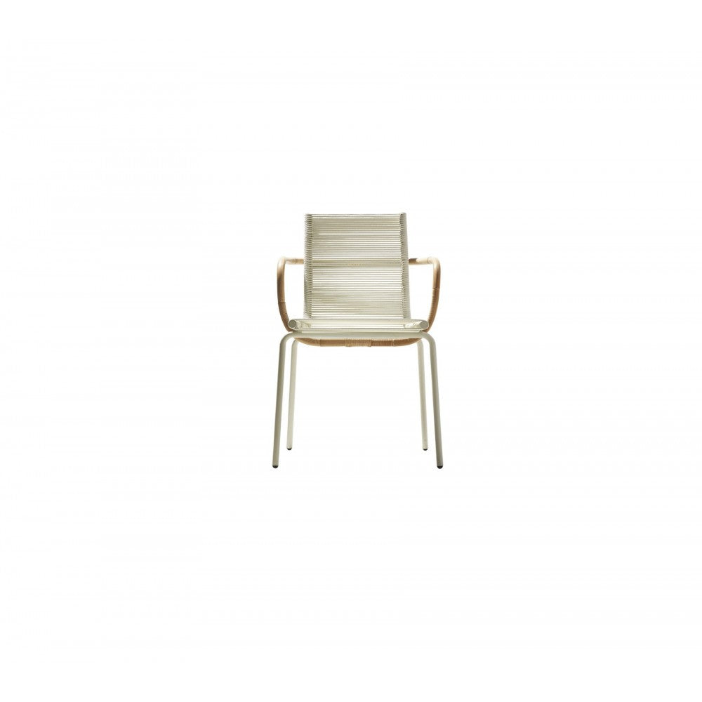 Cane-line Sidd armchair, rattan, stackable INDOOR, 7424RWW