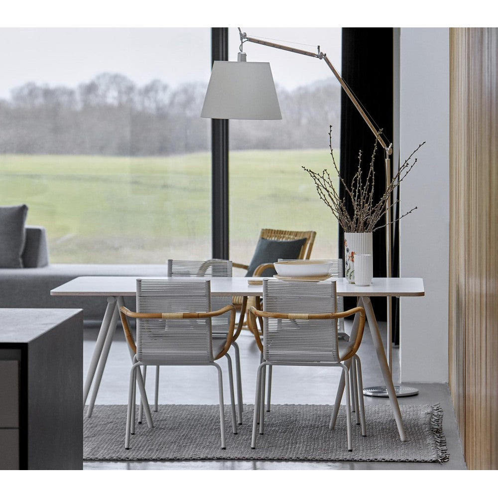 Cane-line Sidd armchair, rattan, stackable INDOOR, 7424RWW