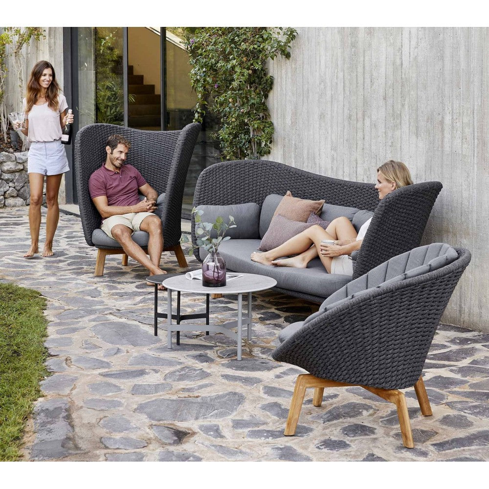 Cane-line Twist coffee table base small, 5010AL