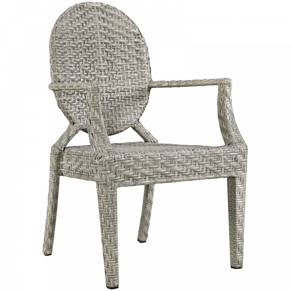 Casper 3 Piece Outdoor Patio Set, Light Gray