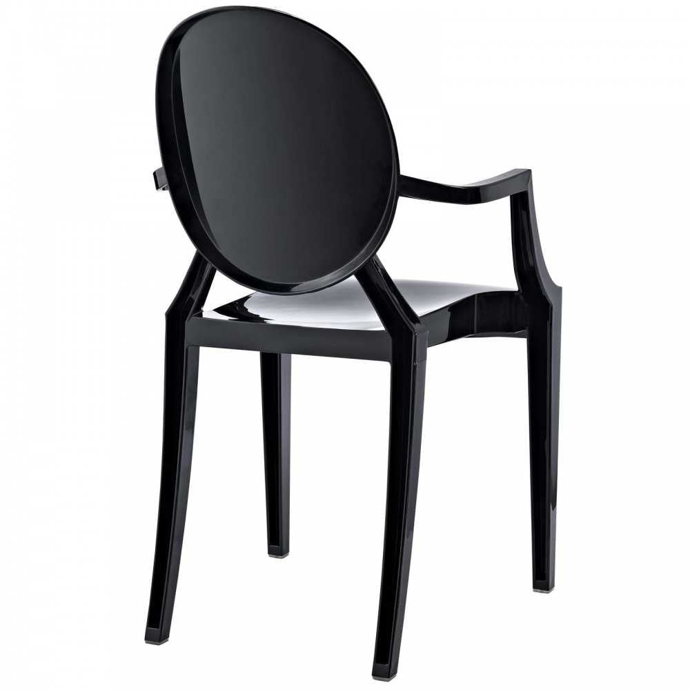 Casper Dining Armchair, Black