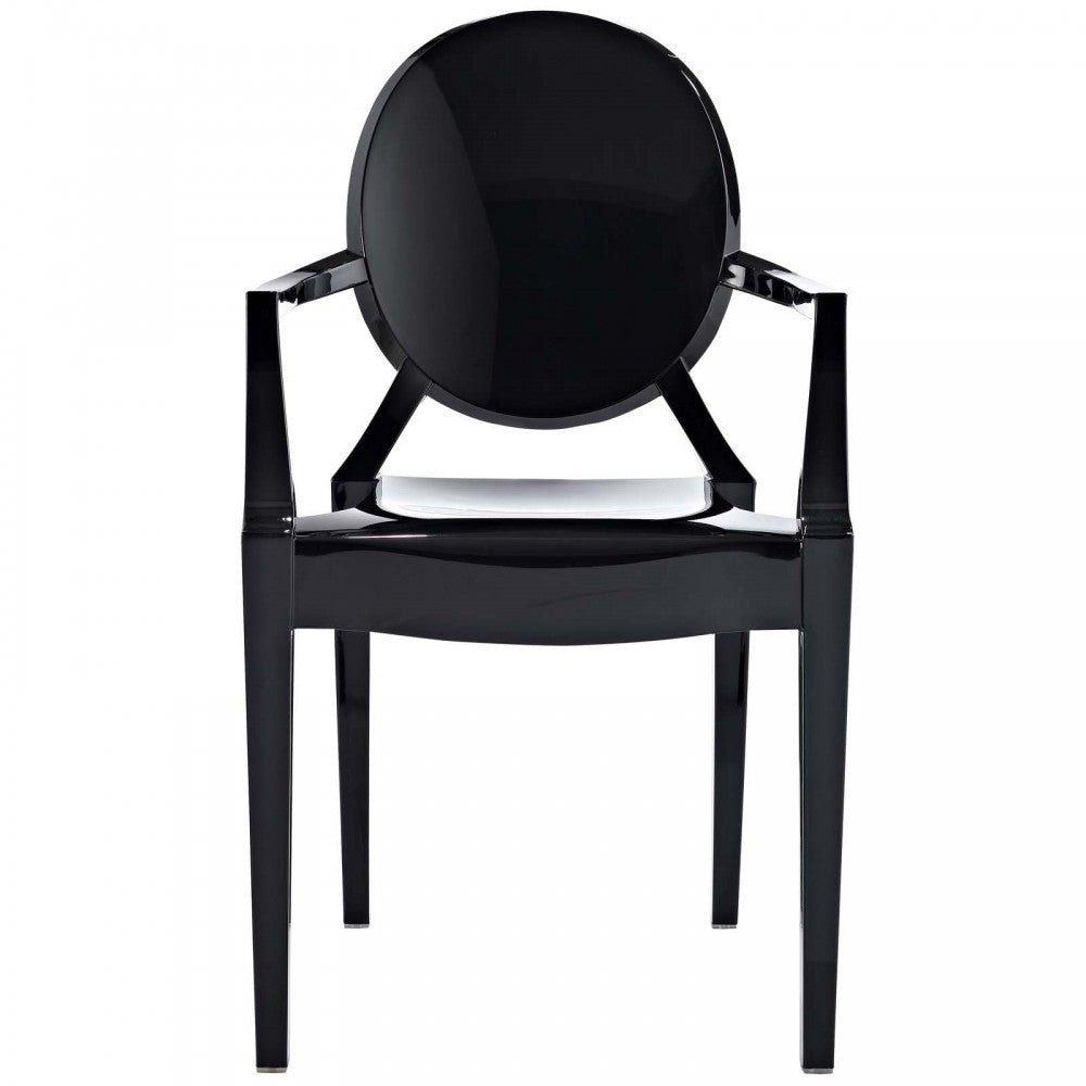 Casper Dining Armchair, Black