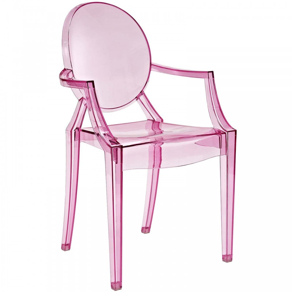 Casper Dining Armchairs Set of 2, Pink