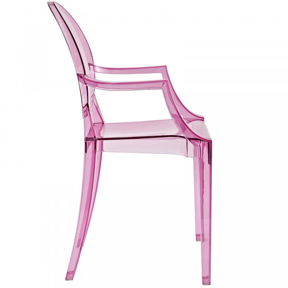 Casper Dining Armchairs Set of 2, Pink