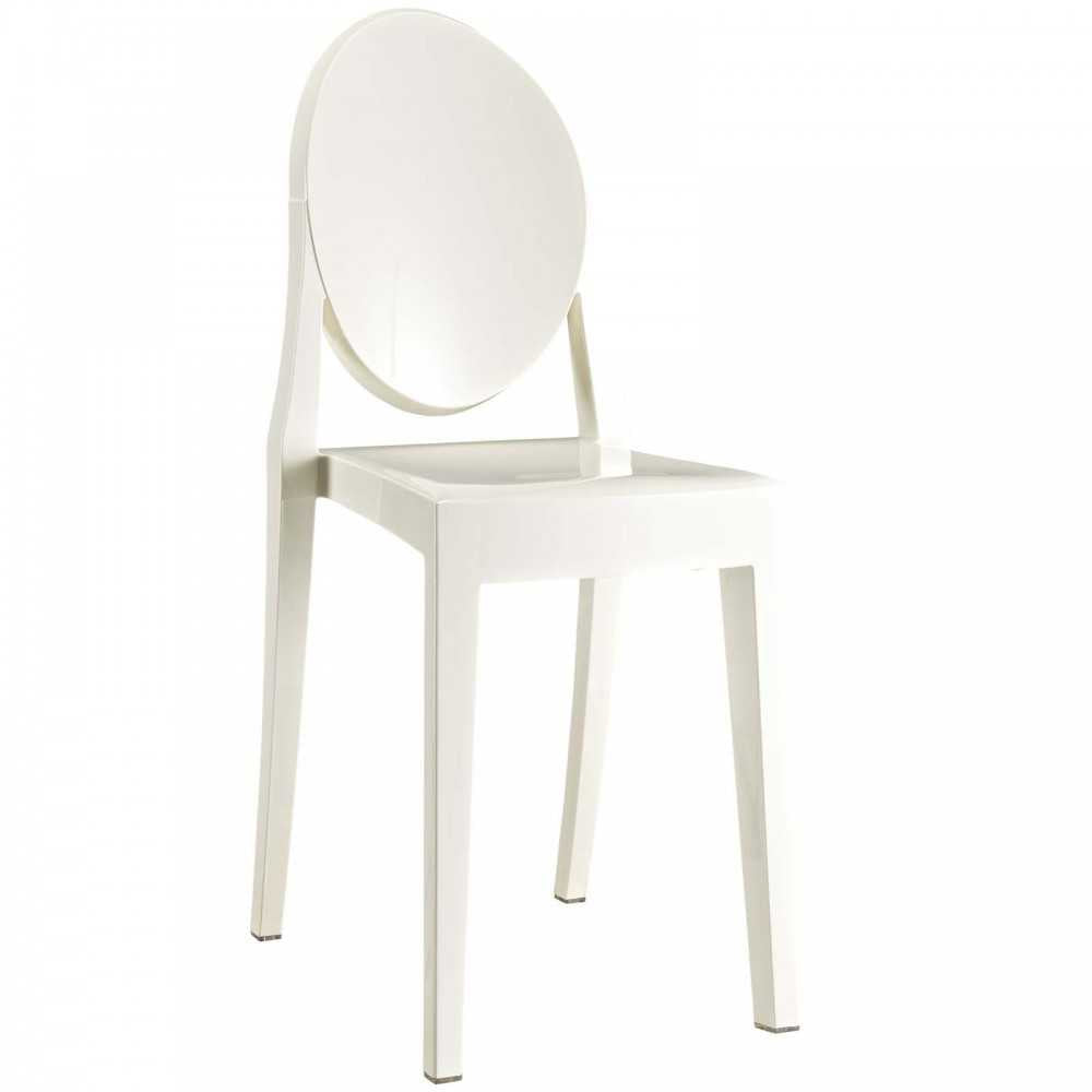 Casper Dining Chairs Set of 2, White