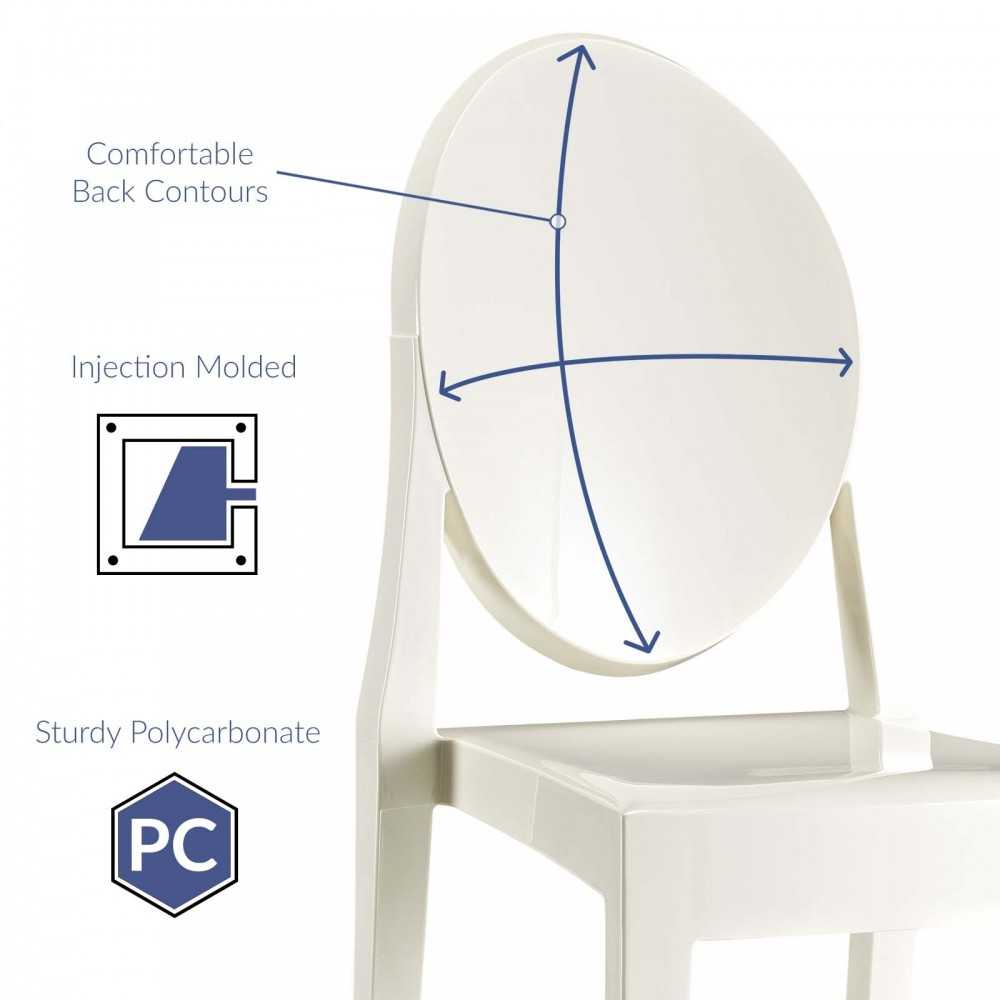 Casper Dining Side Chair, White