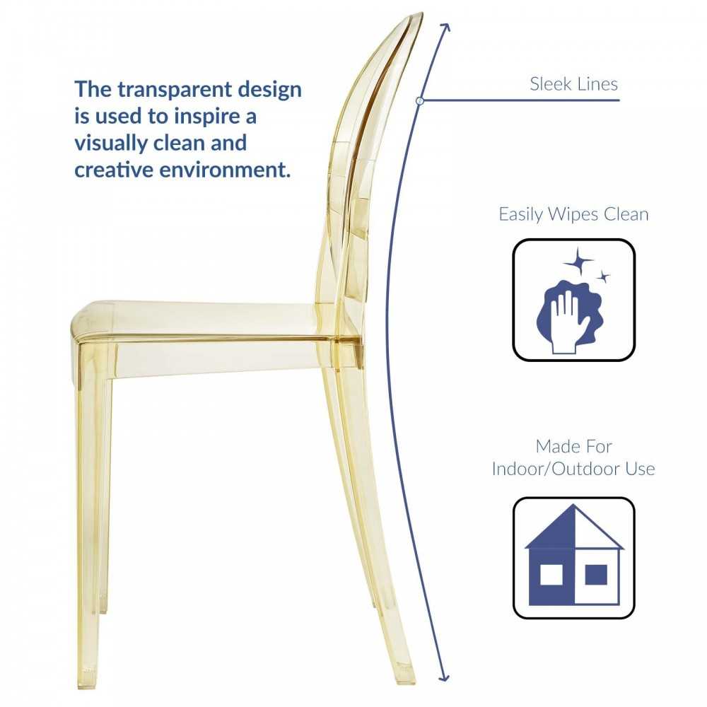 Casper Dining Side Chair, Yellow