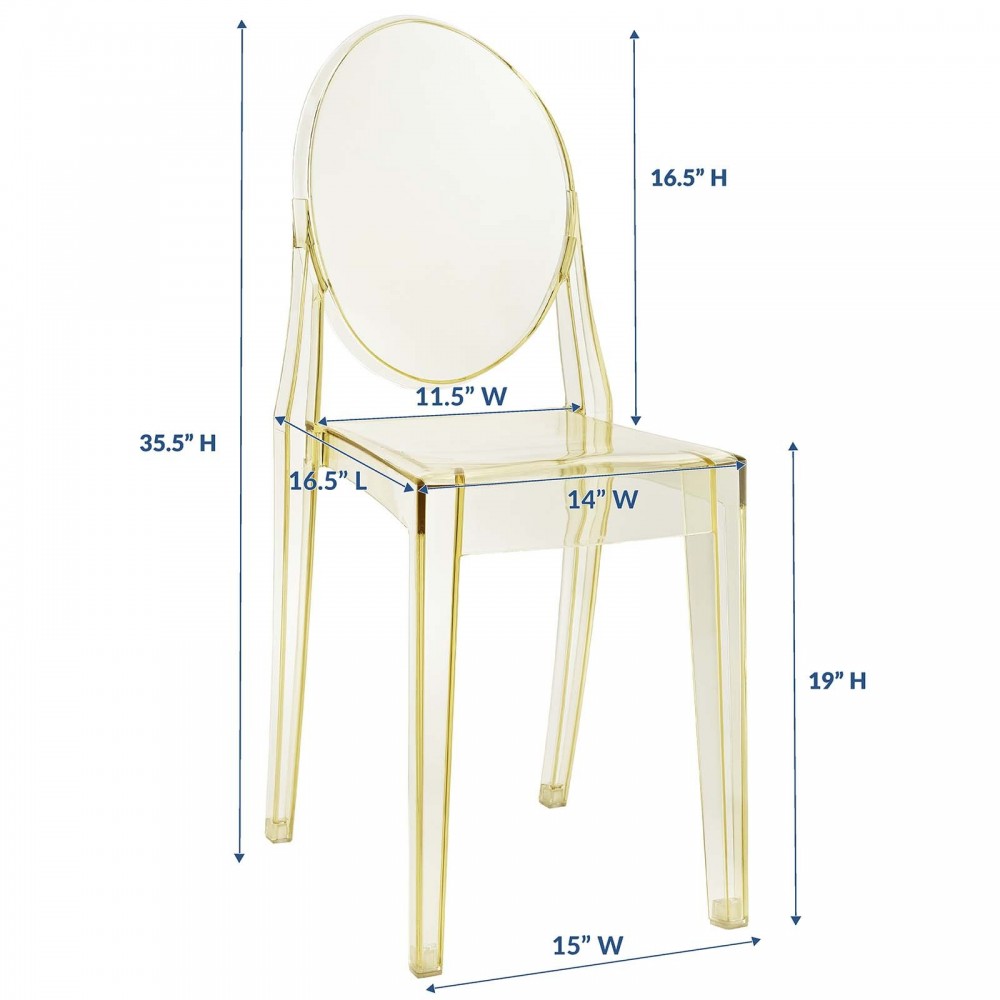 Casper Dining Side Chair, Yellow