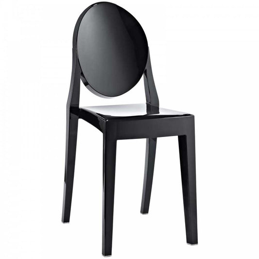 Casper Dining Side Chair, Black