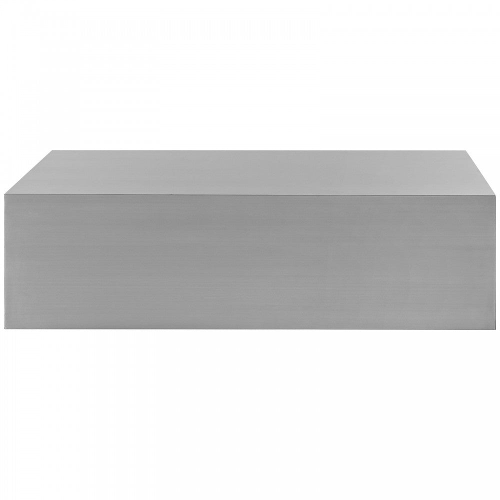 Cast Stainless Steel Coffee Table