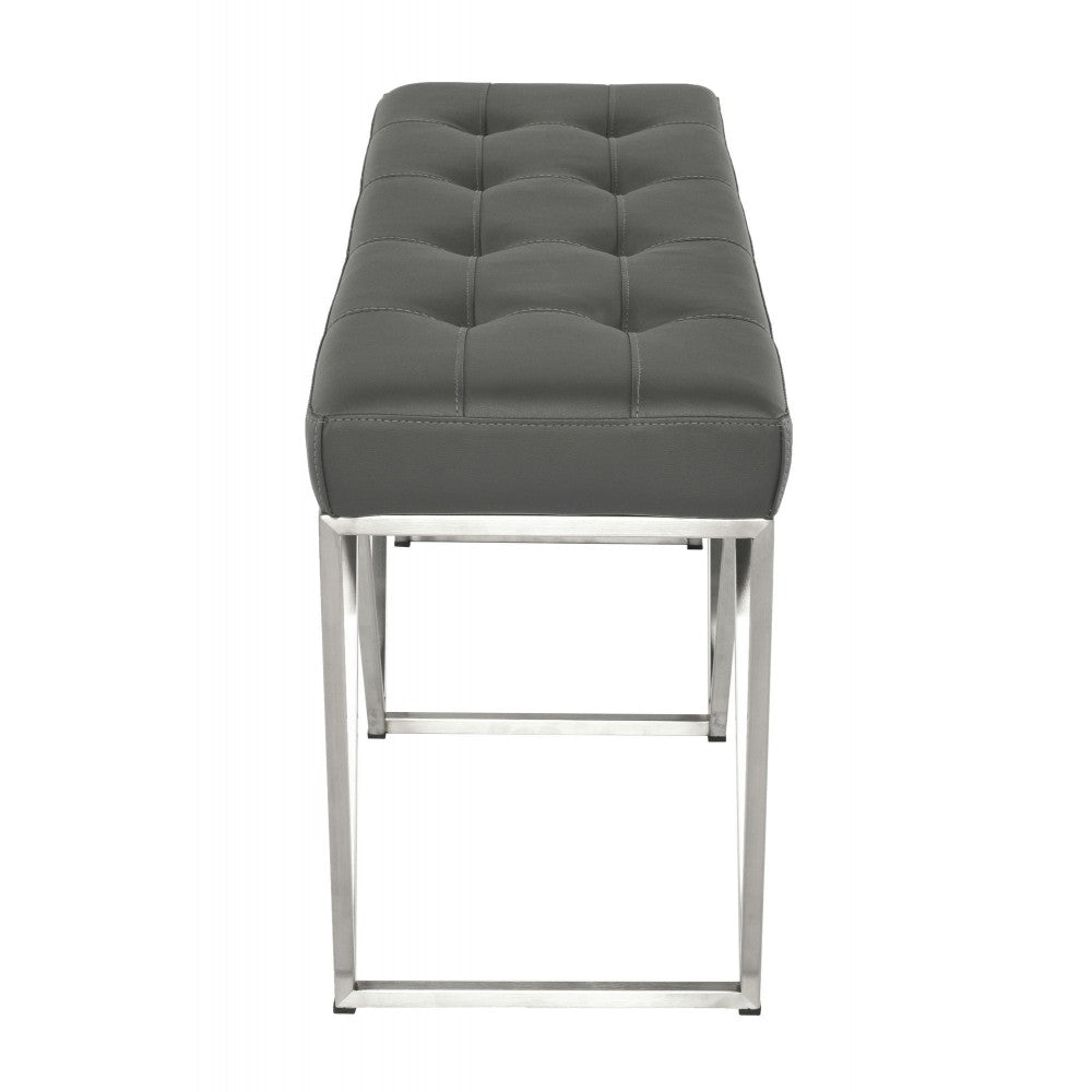 Celia Gray Naugahyde Occasional Bench