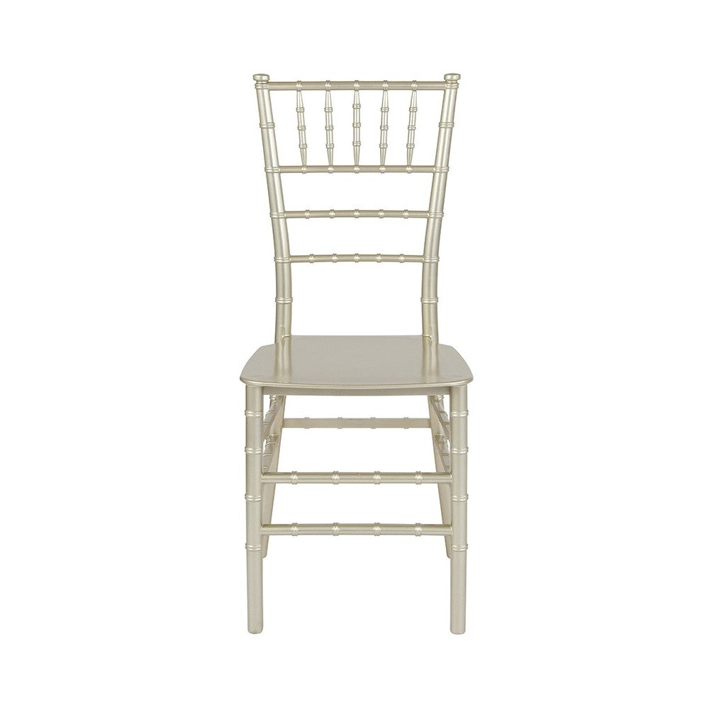 Champagne Resin Stacking Chiavari Chair