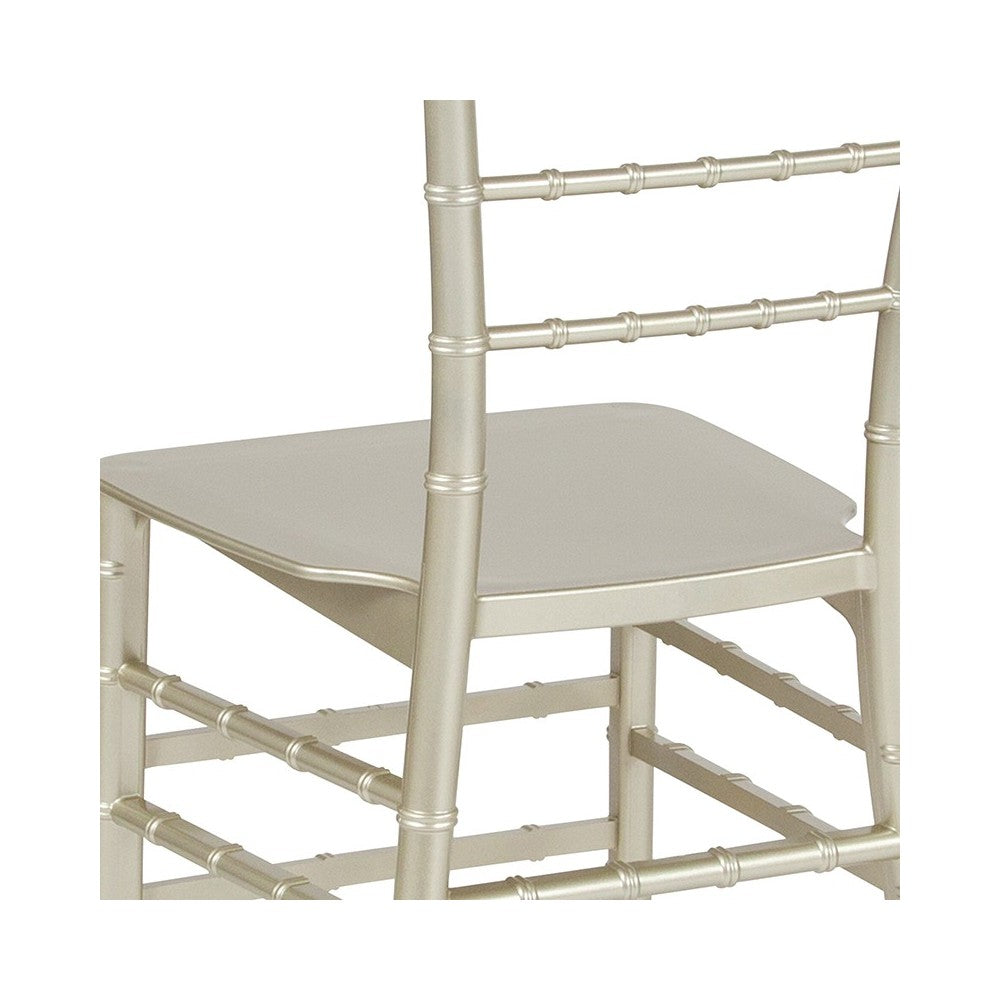 Champagne Resin Stacking Chiavari Chair