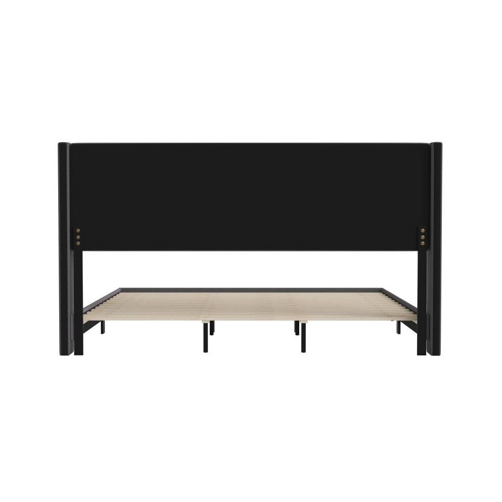 Charcoal King Platform Bed