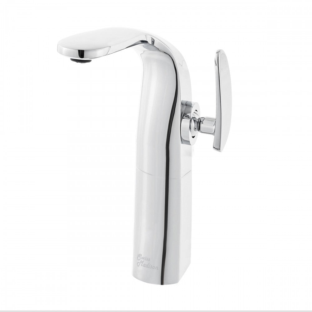 Chateau Single Hole, Single-Handle, Bathroom Faucet in Chrome, SM-BF01C