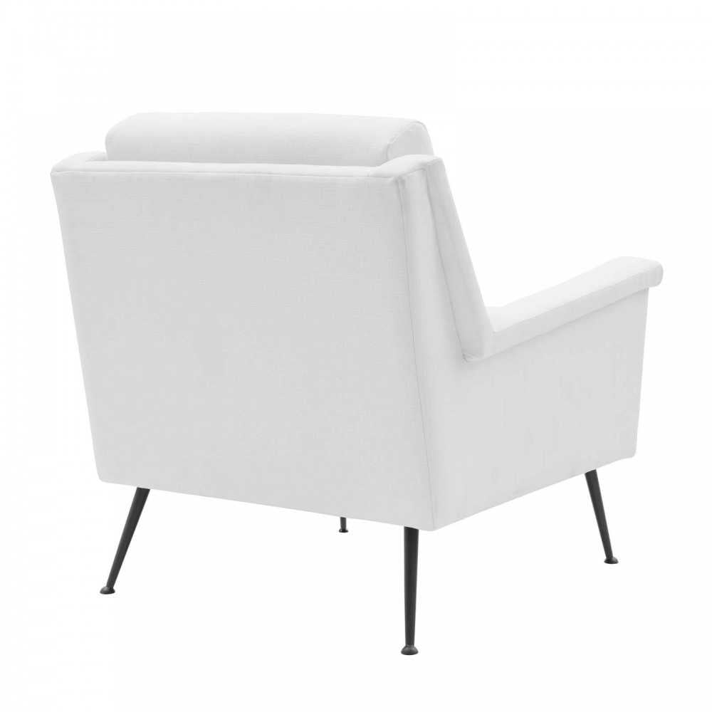 Chesapeake Fabric Armchair, Black White