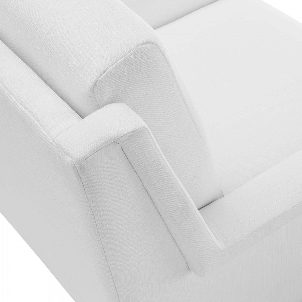 Chesapeake Fabric Armchair, Black White