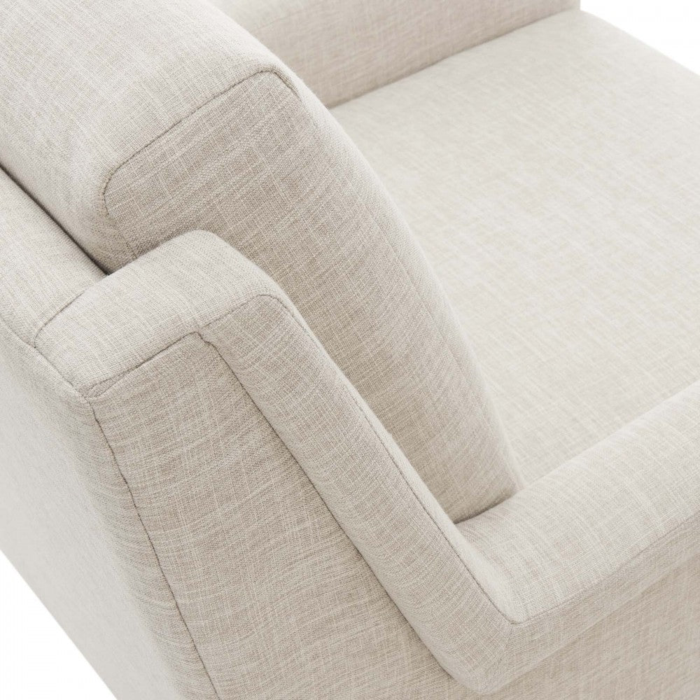 Chesapeake Fabric Armchair, Black Beige