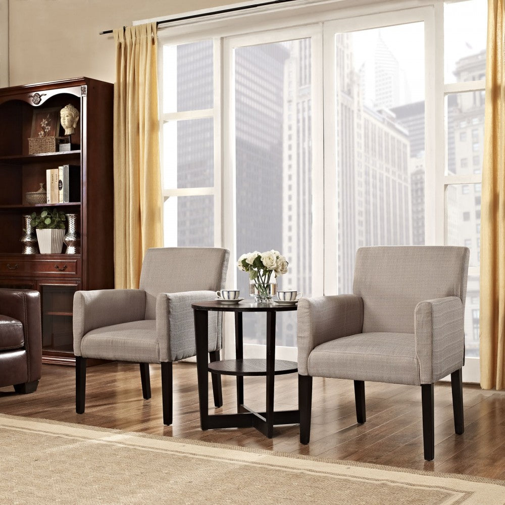 Chloe Armchair Set of 2, Beige