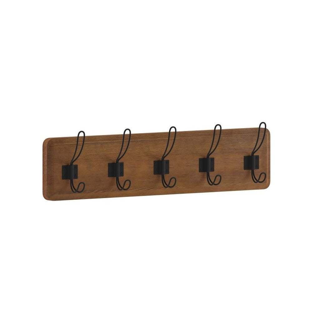 Classic Brown Wall Coat Rack