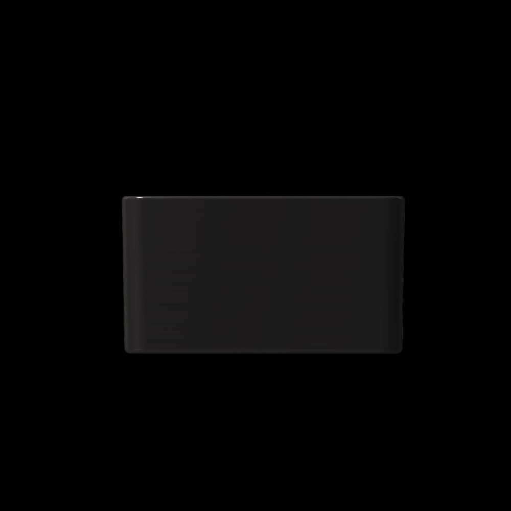 Classico Farmhouse Apron Front Fireclay 20 in. Single Bowl Kitchen Sink with Protective Bottom Grid and Strainer in Matte Black