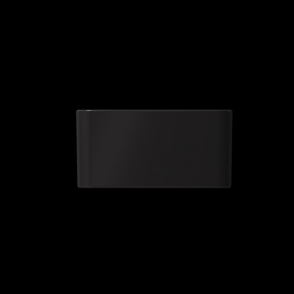 Classico Farmhouse Apron Front Fireclay 20 in. Single Bowl Kitchen Sink with Protective Bottom Grid and Strainer in Matte Black