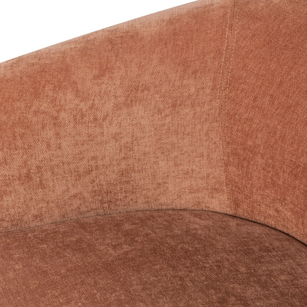 Clementine Nectarine Fabric Dining Chair