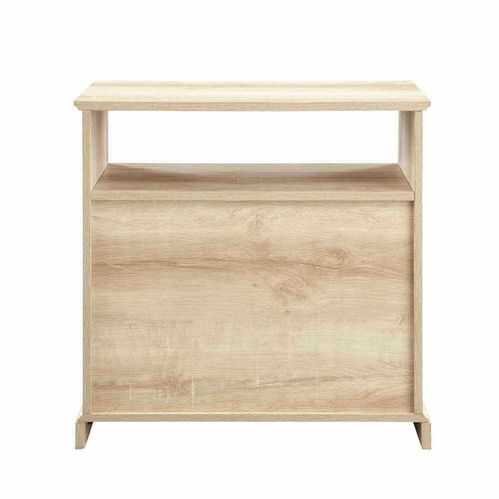 Clyde Classic 2 Drawer Nightstand - White Oak