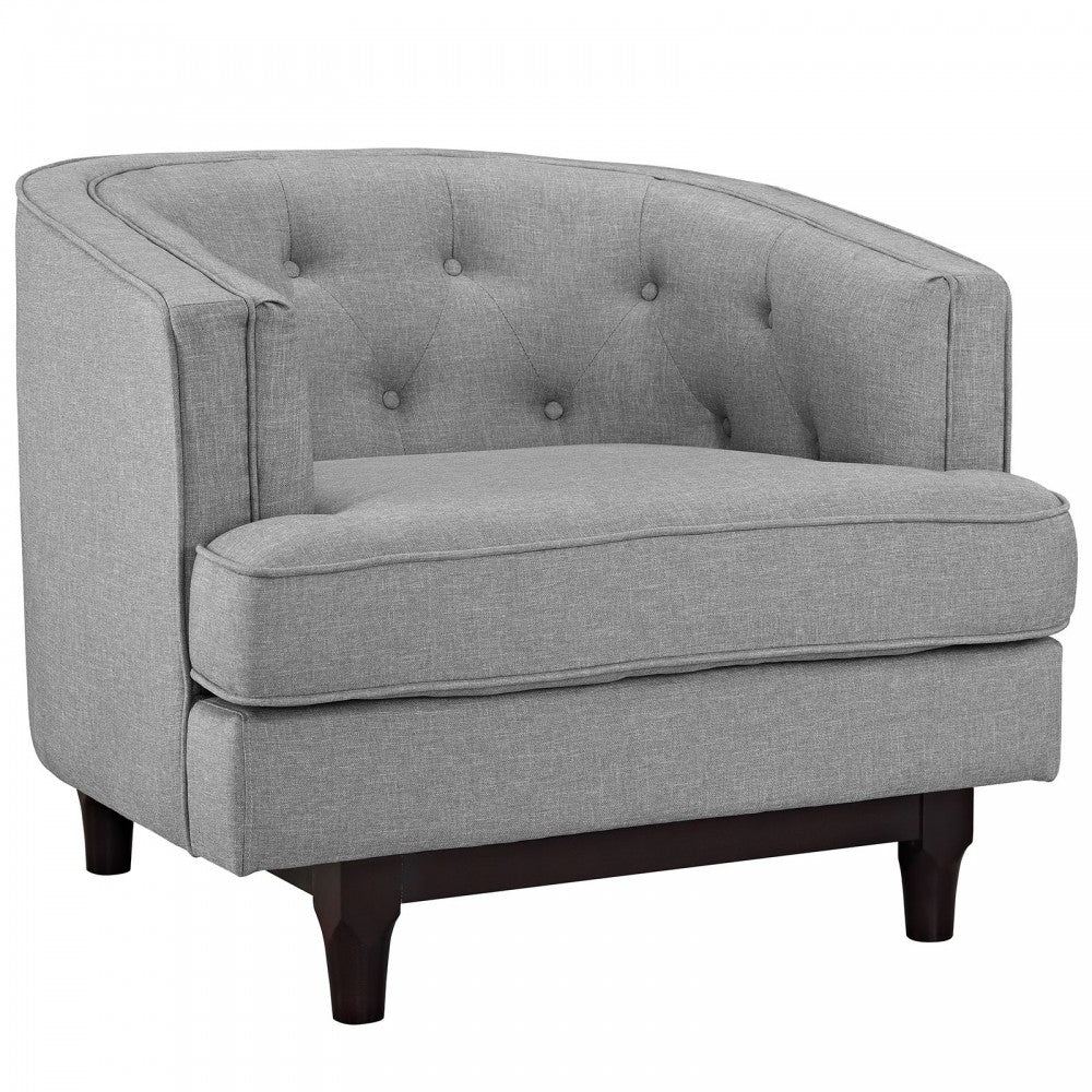 Coast Armchairs Set of 2, Light Gray