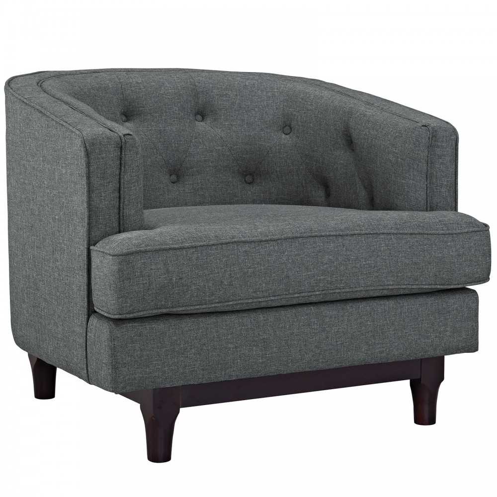 Coast Living Room Set Set of 2, Gray