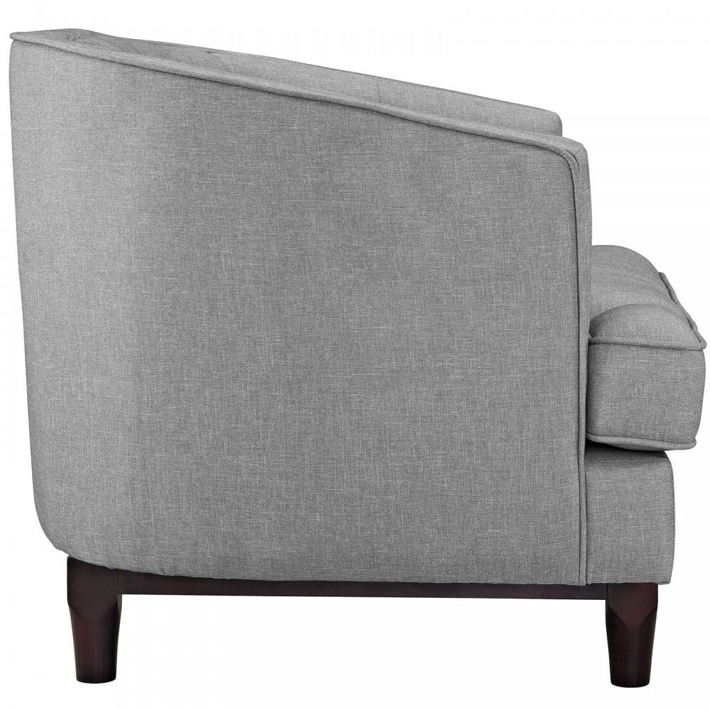 Coast Living Room Set Set of 3, Light Gray
