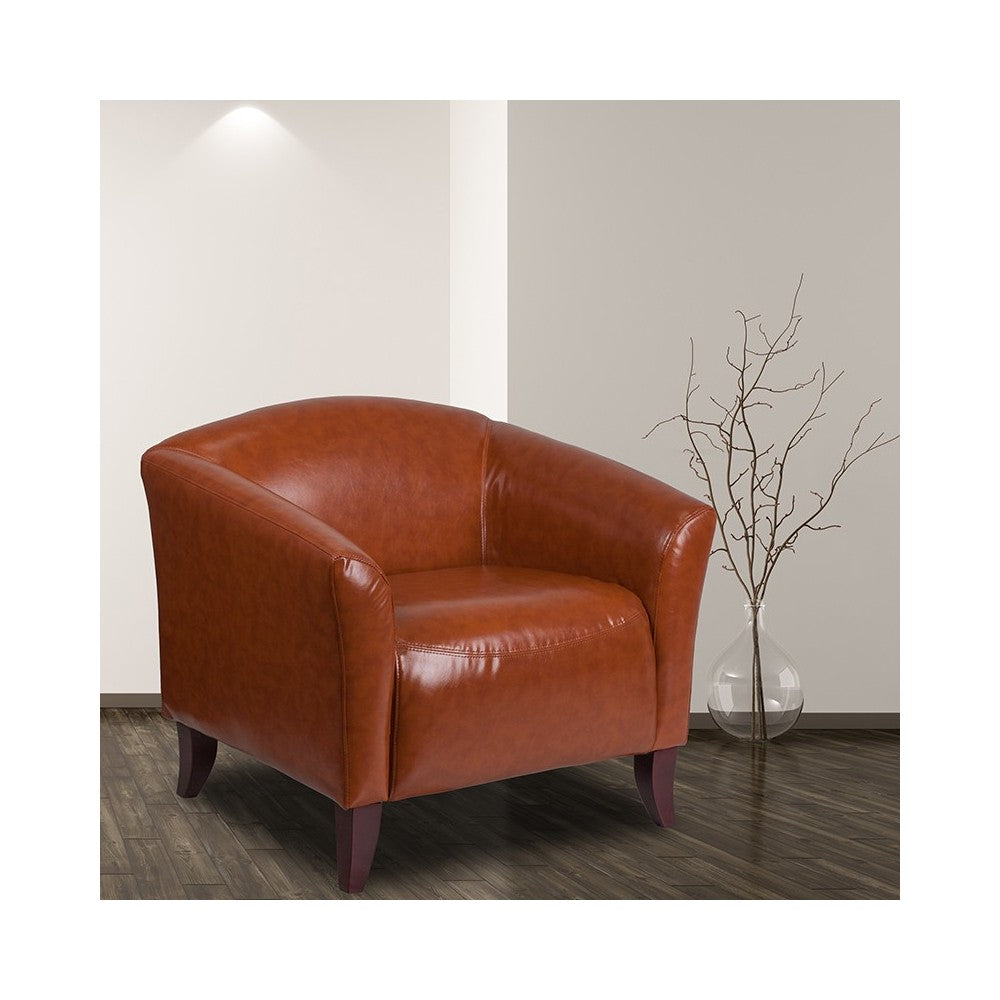 Cognac LeatherSoft Chair