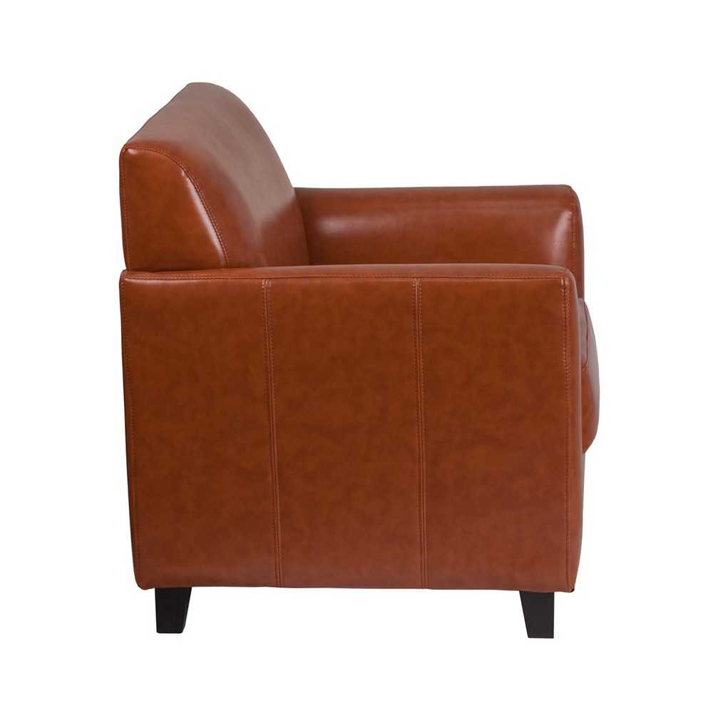 Cognac LeatherSoft Chair
