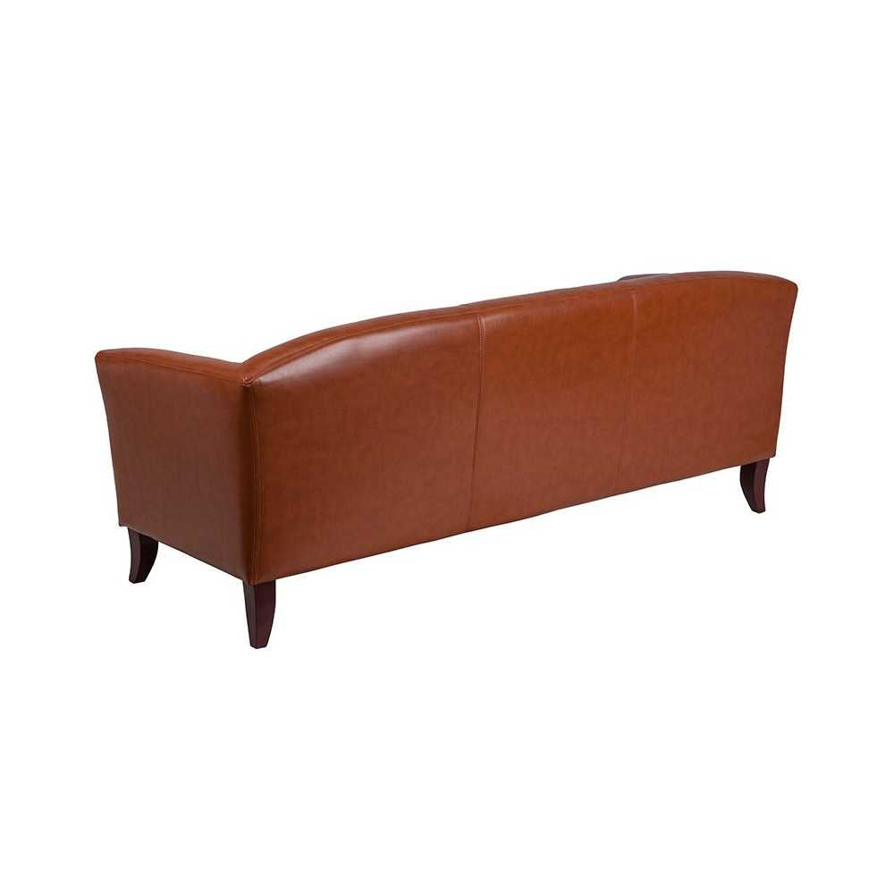 Cognac LeatherSoft Sofa
