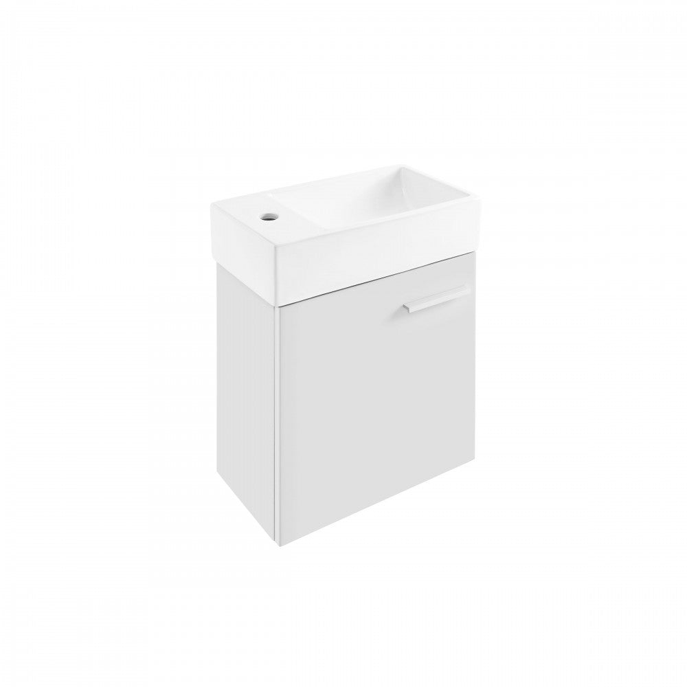 Colmer 18 Single, White, One Cabinet, Bathroom Vanity