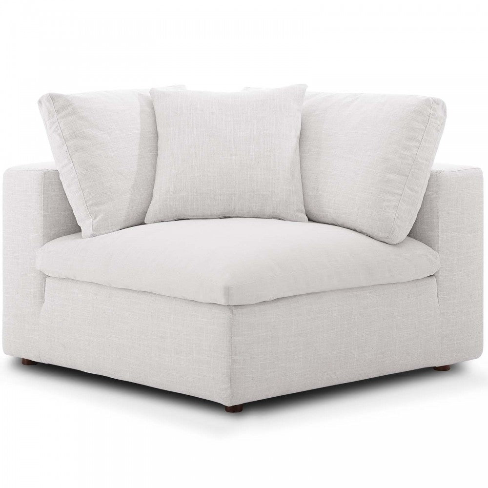 Commix Down Filled Overstuffed 2 Piece Sectional Sofa Set, Beige