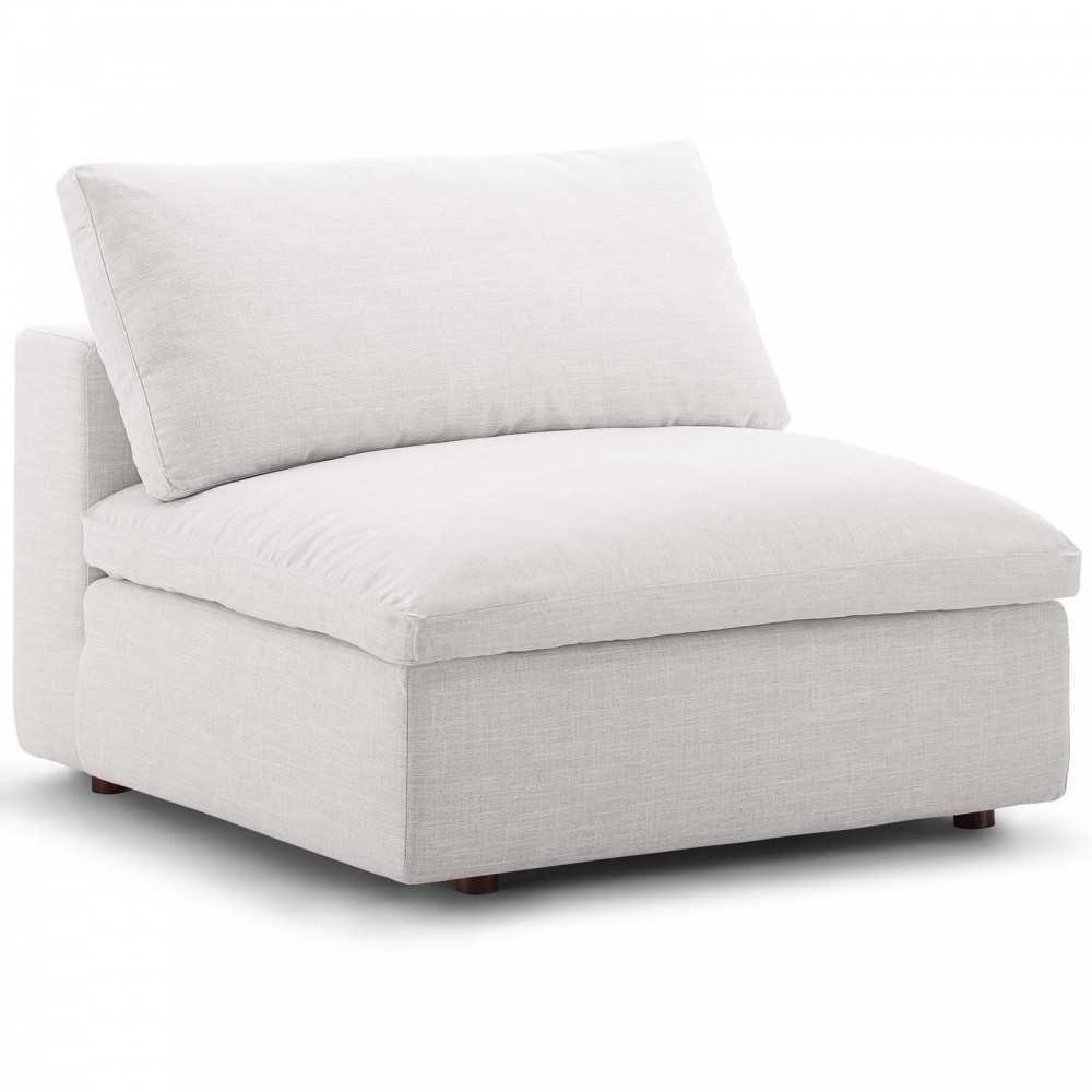 Commix Down Filled Overstuffed 3 Piece Sectional Sofa Set, Beige