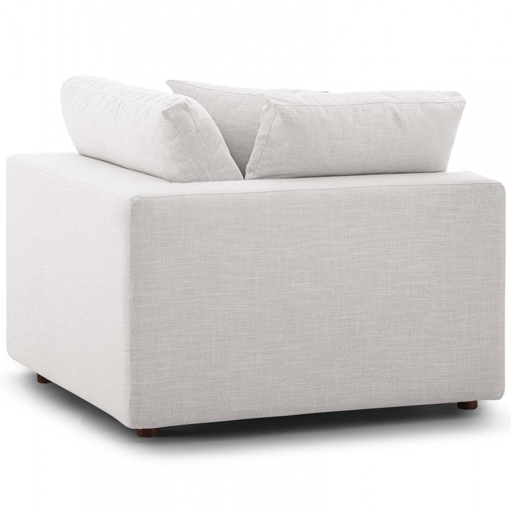Commix Down Filled Overstuffed 3 Piece Sectional Sofa Set, Beige
