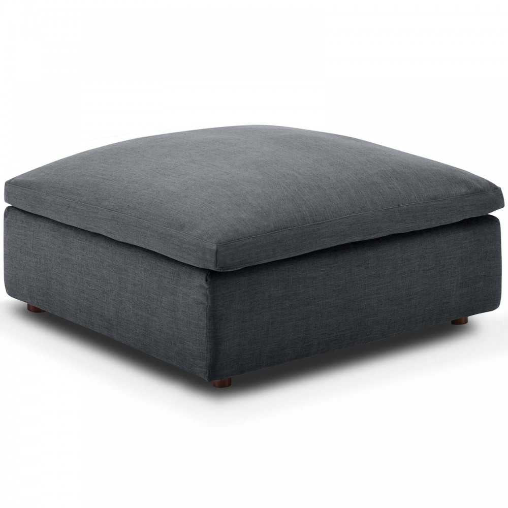 Commix Down Filled Overstuffed 6 Piece Sectional Sofa Set, Gray, EEI-3362-GRY