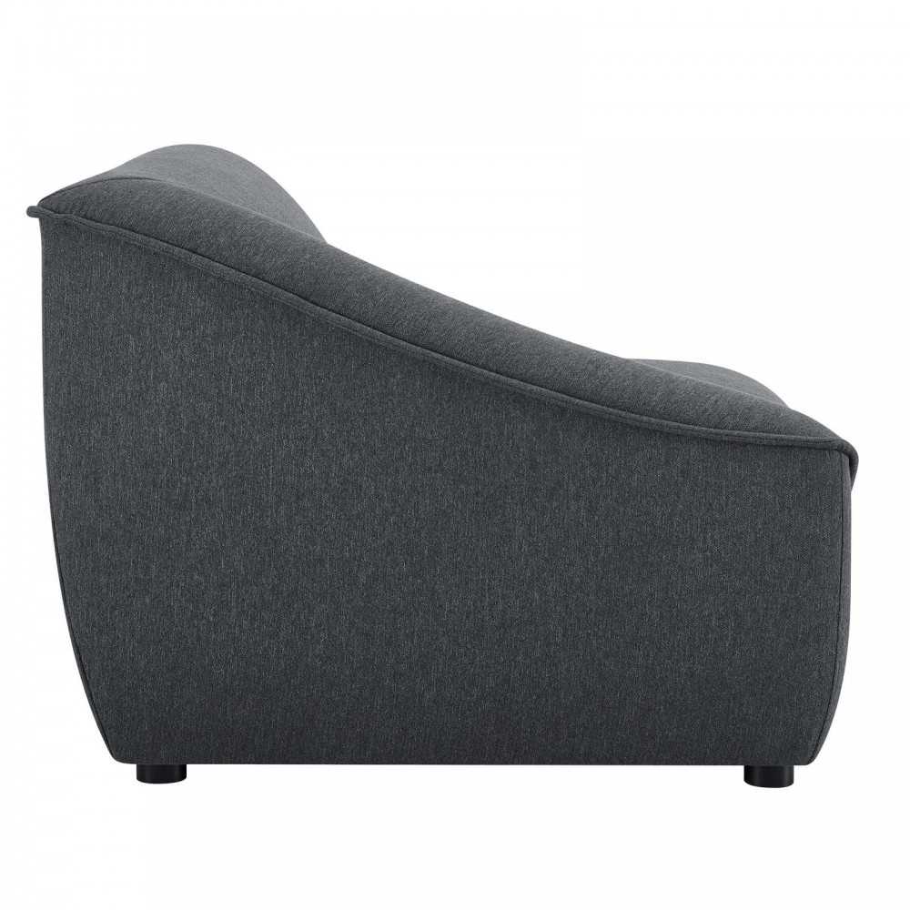 Comprise 2-Piece Loveseat, Charcoal