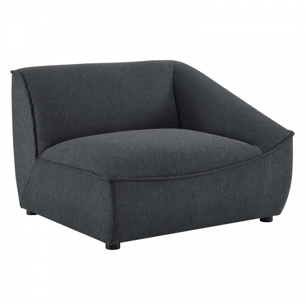 Comprise 2-Piece Loveseat, Charcoal