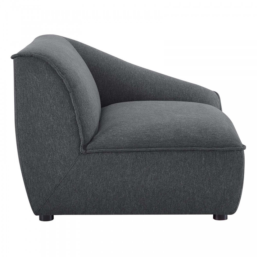 Comprise 2-Piece Loveseat, Charcoal